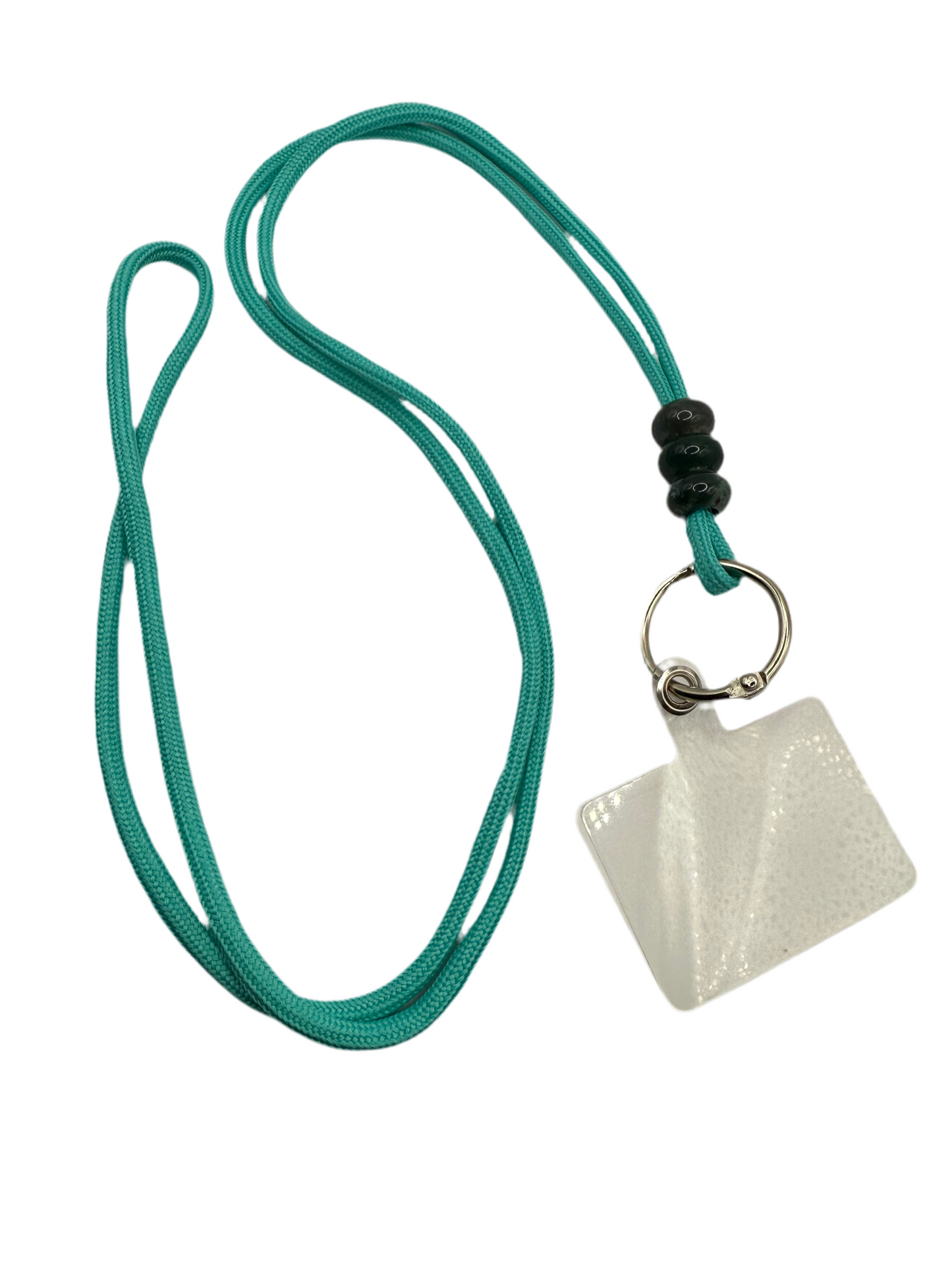 Telefoonkoord Turquoise - Doorzichtig