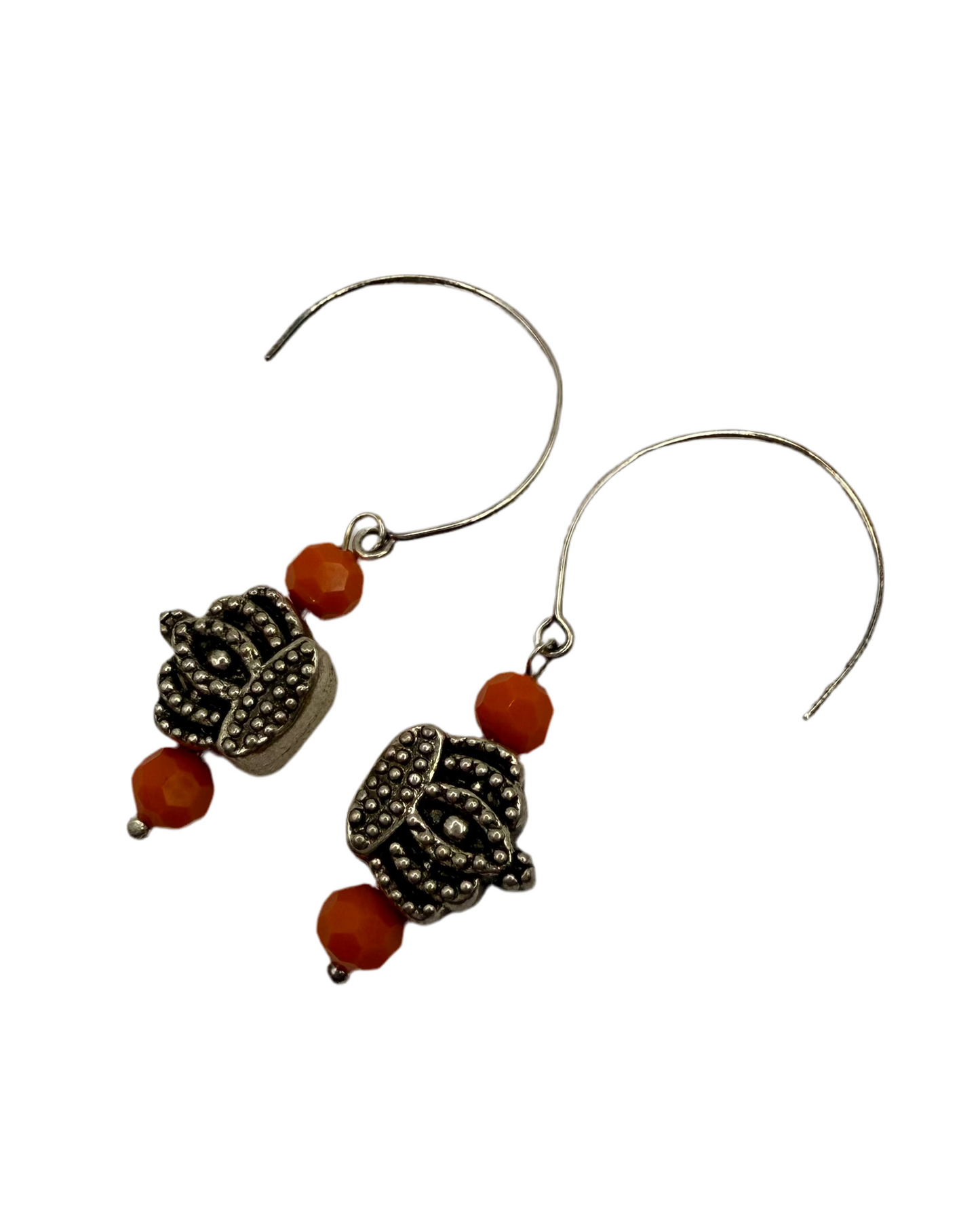 Queen Oorbellen - Oranje