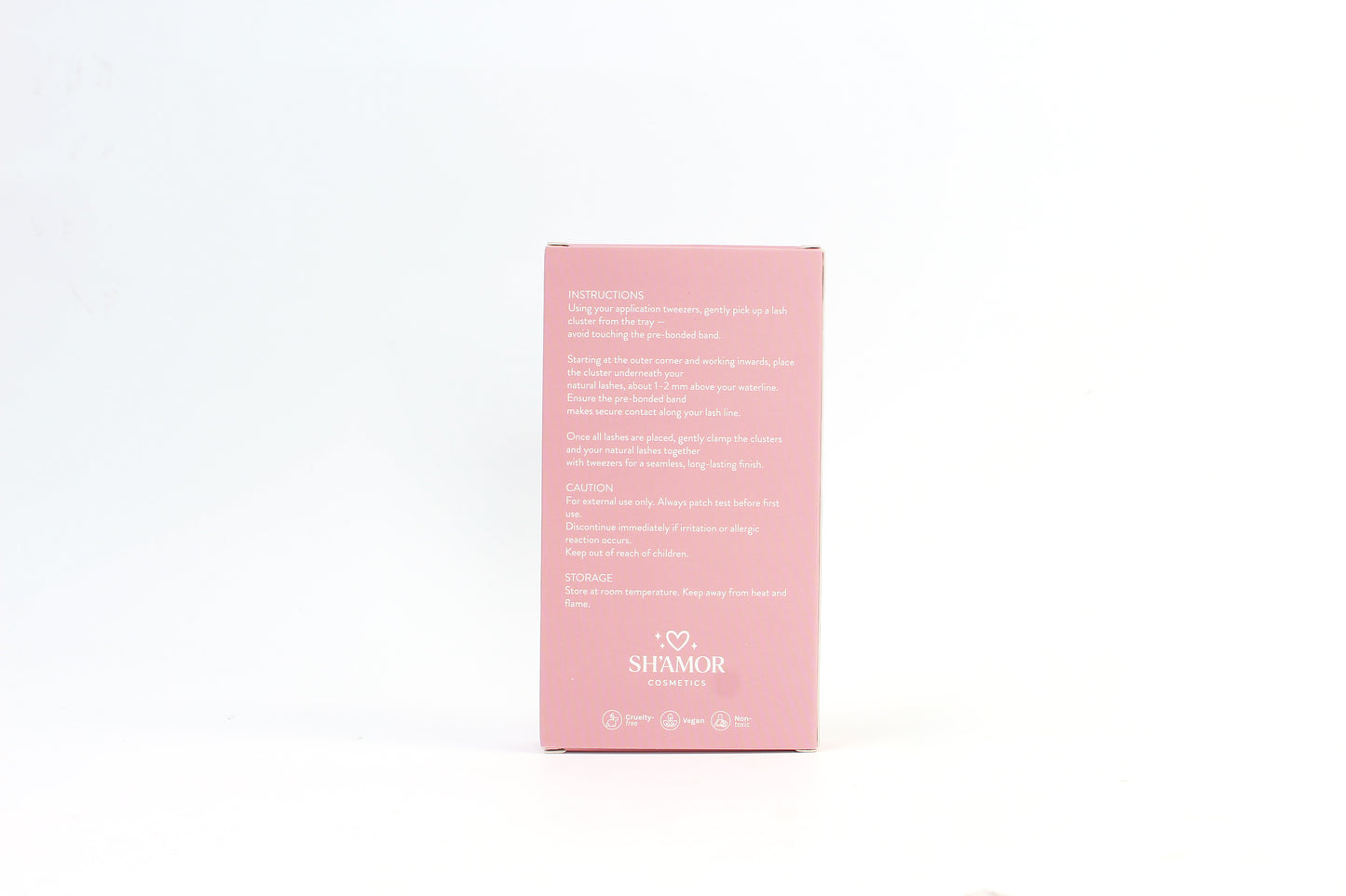 SH’AMOR Cosmetics press on lash clusters