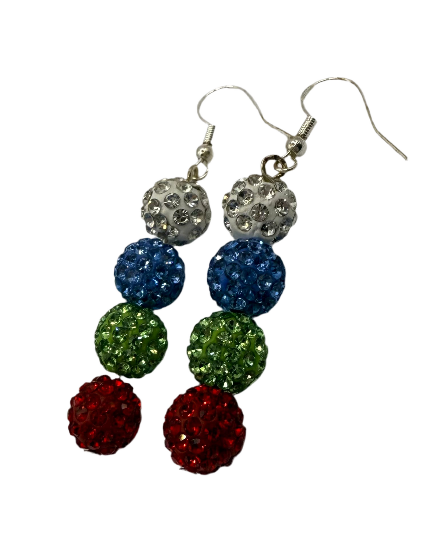 Sparkle oorbellen - Multicolor