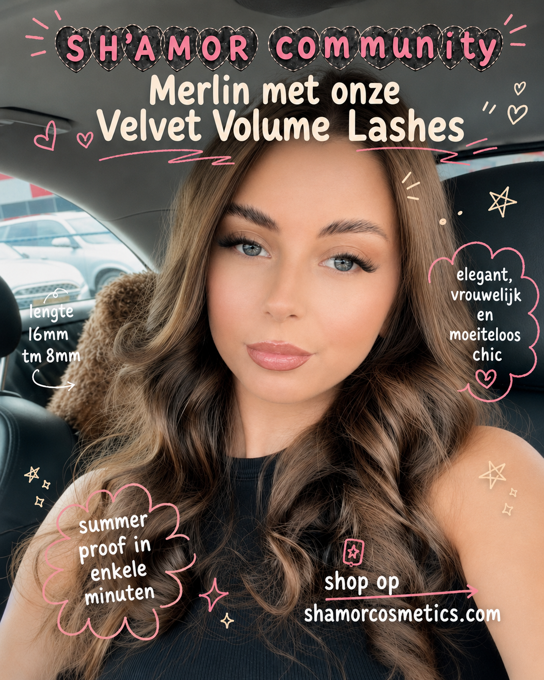 Press-on lash Clusters - Velvet Volume