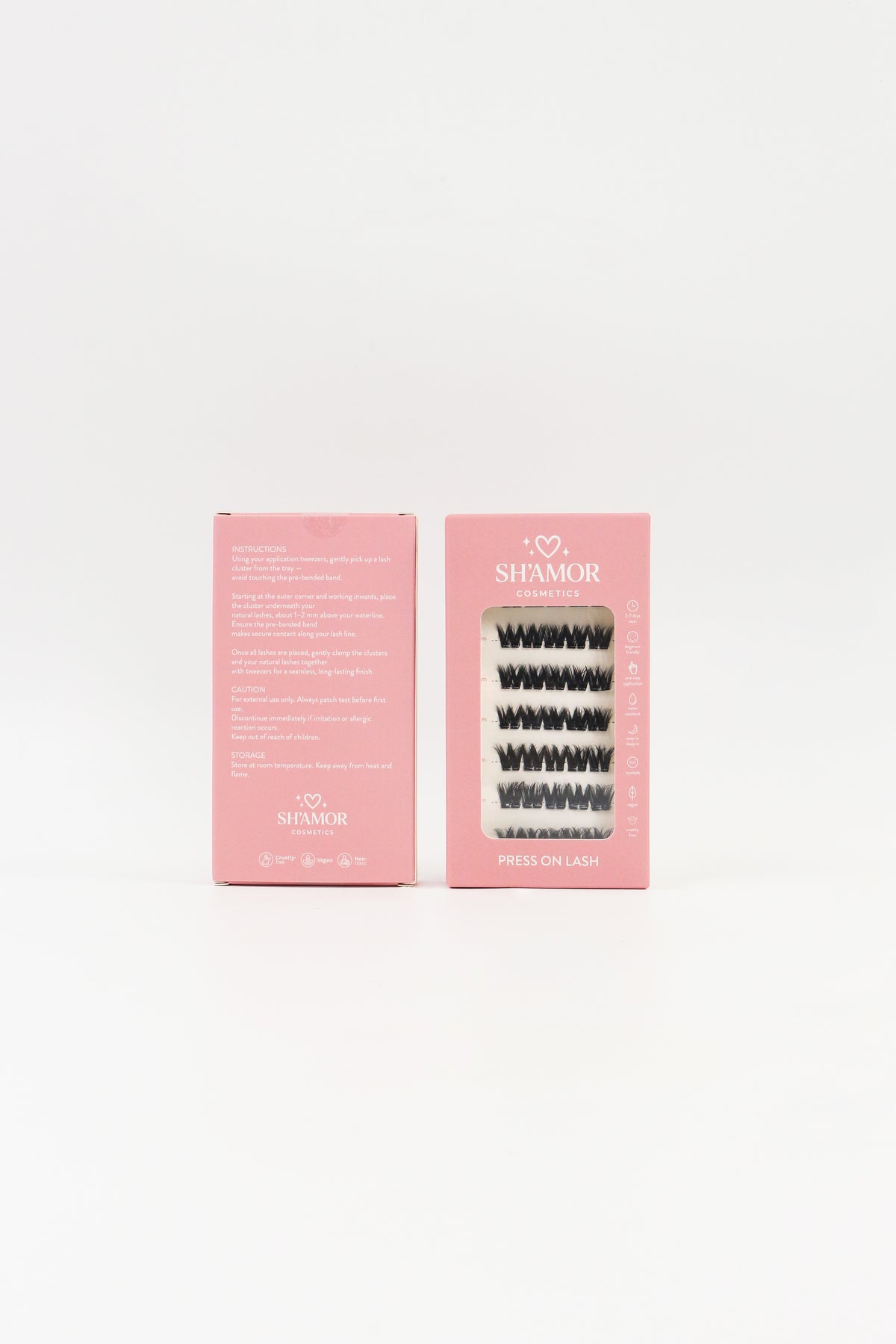 8mm t/m 12mm - Press-on Lashes - Bad & Boujee