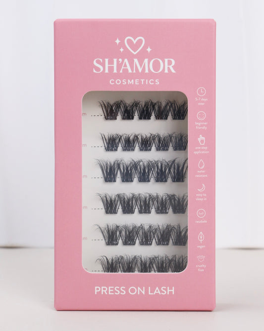 8mm t/m 12mm - Press-on Lashes - Velvet Volume