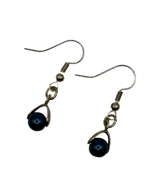 One Piece Oorbellen - Diep Blauw