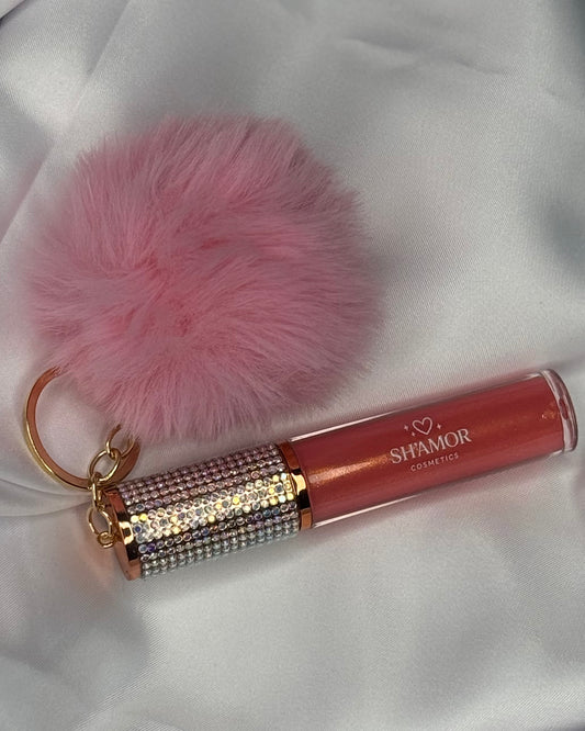 High Shine lipgloss + Fluffy Charm - D06