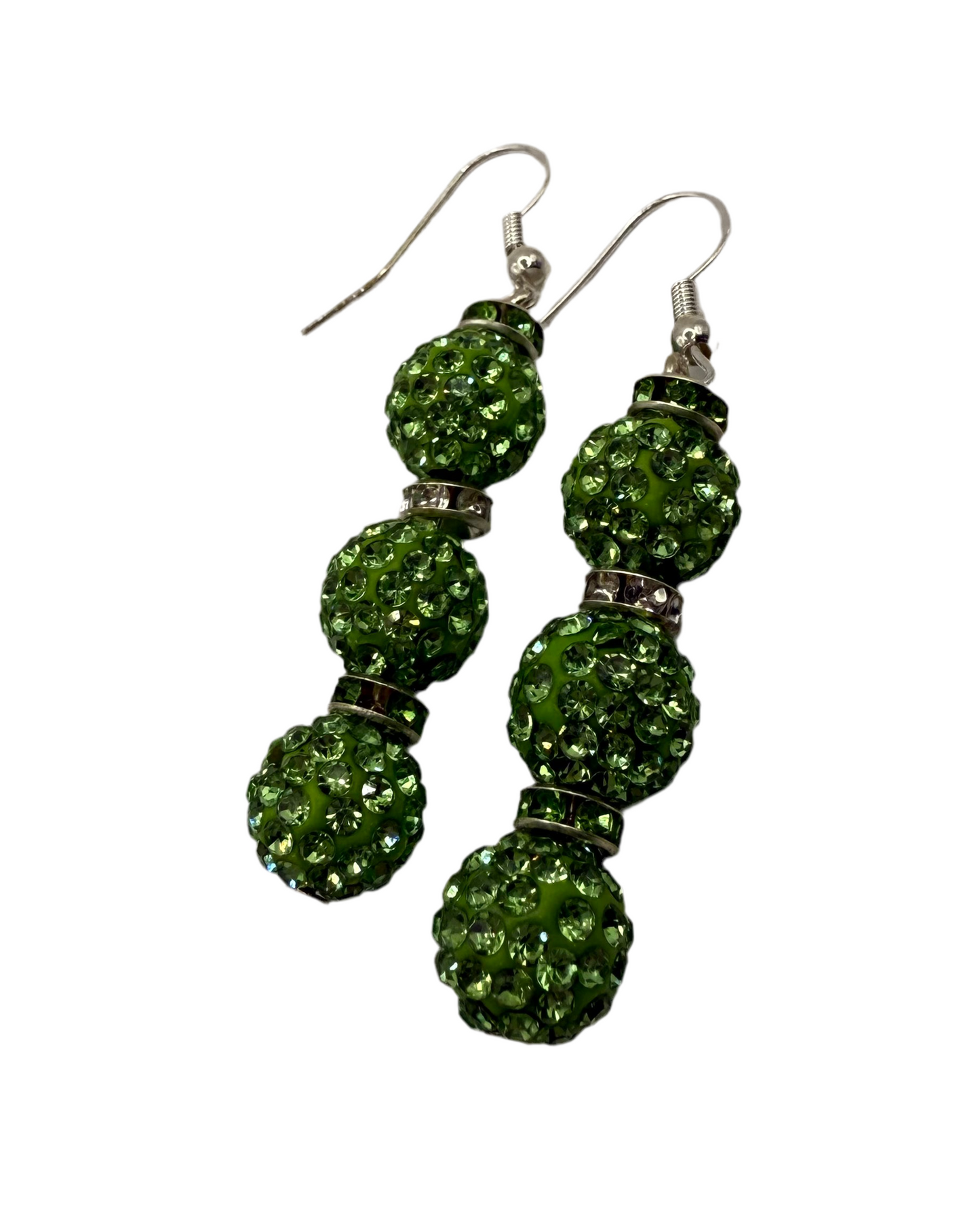 Sparkle Oorbellen - Groen