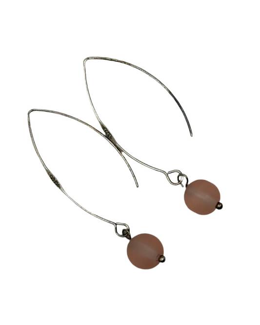 Triangle Oorbellen - Oranje