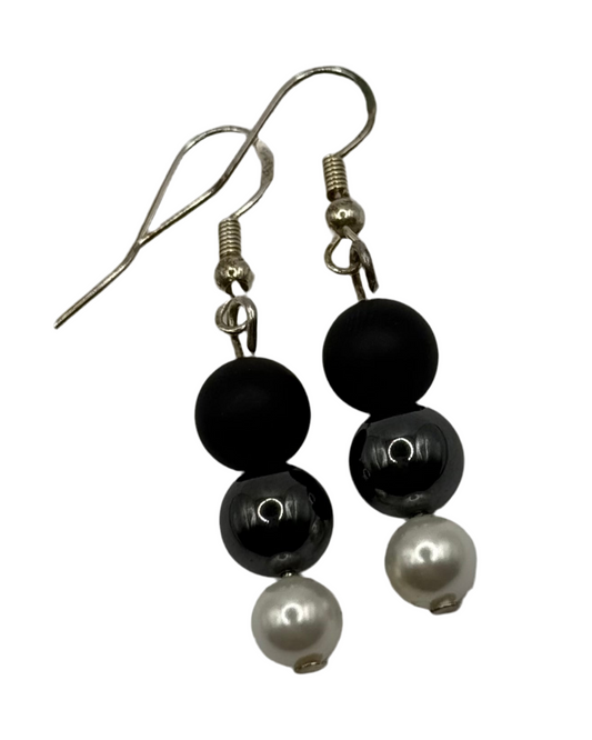 Black Pearl Oorbellen