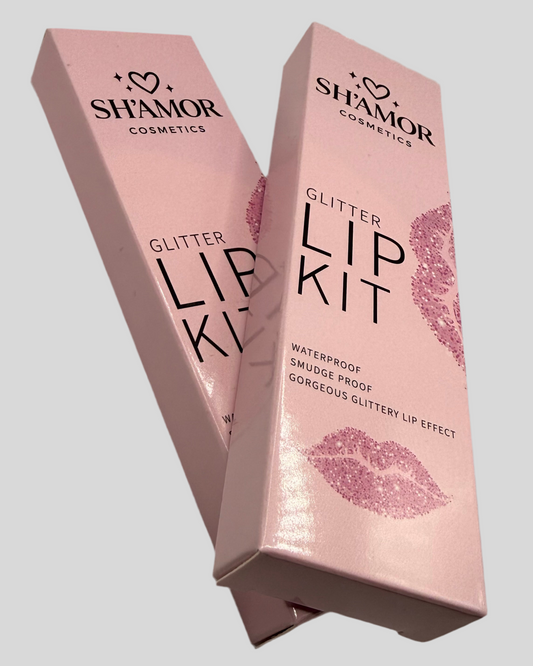 Duo package glitter lip kit - 01 + 04