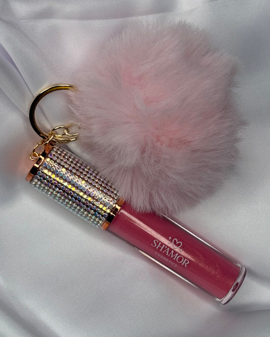 High Shine lipgloss + Fluffy Charm - D07